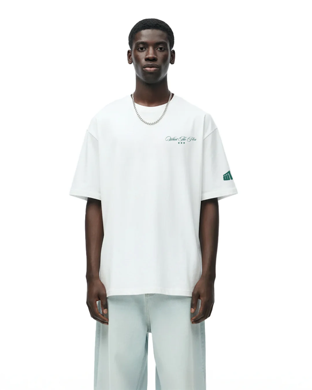 Achievement White Oversized T-shirt - Image 2