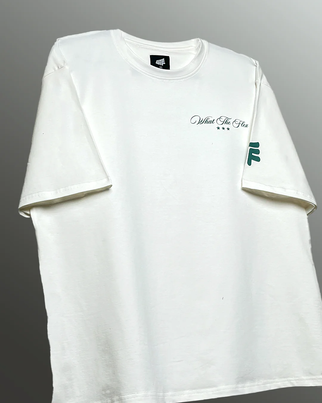Achievement White Oversized T-shirt - Image 4