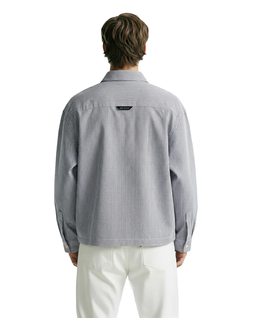 All Things Black Striped Shirt - Image 2
