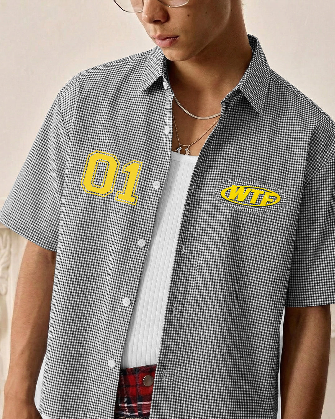 Assignment Checked Shirt - Image 6