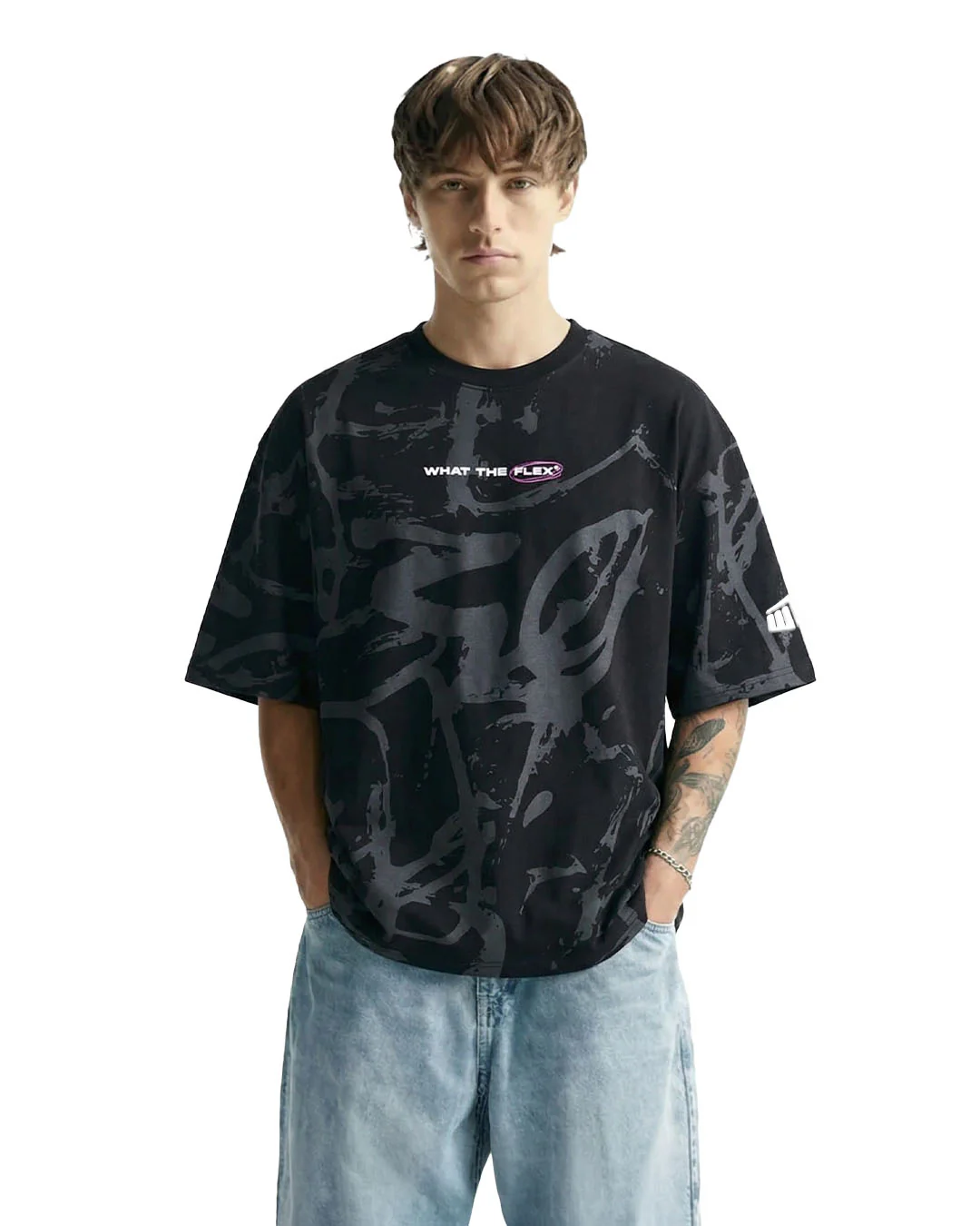 Bare Minimum Boxy-Fit T-shirt - Image 2