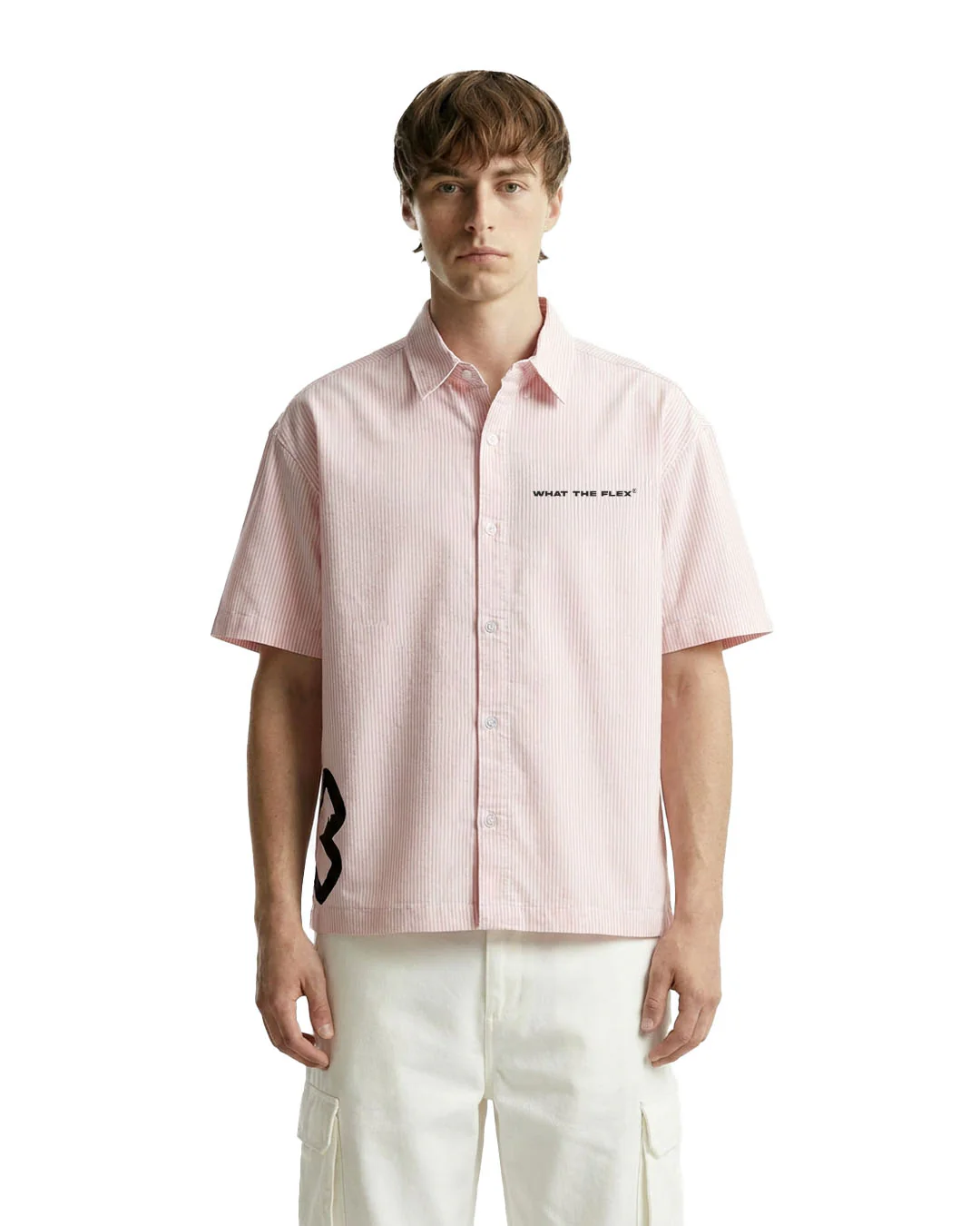 Broken Dreams Half Sleeve Striped Shirt - Image 2