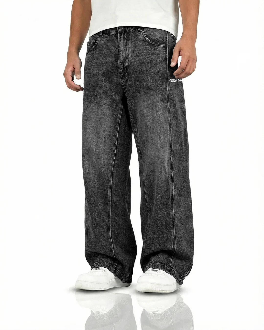 Front Line Baggy Denim Jeans