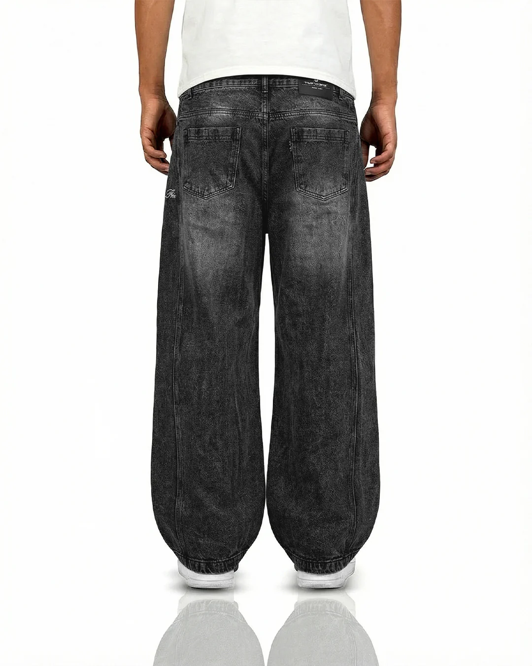 Front Line Baggy Denim Jeans - Image 6