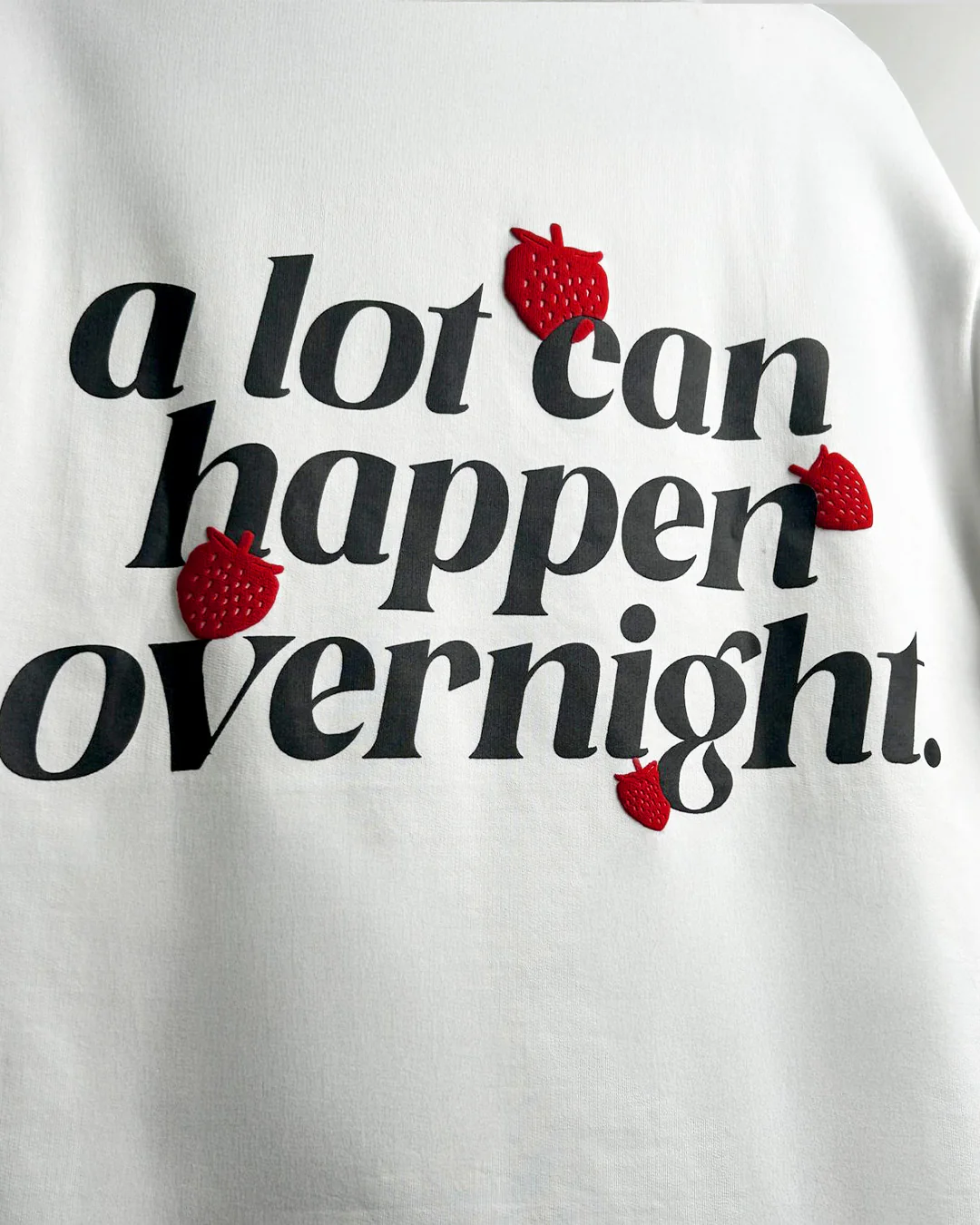 Goat Overnight White Heavyweight T-shirt - Image 6