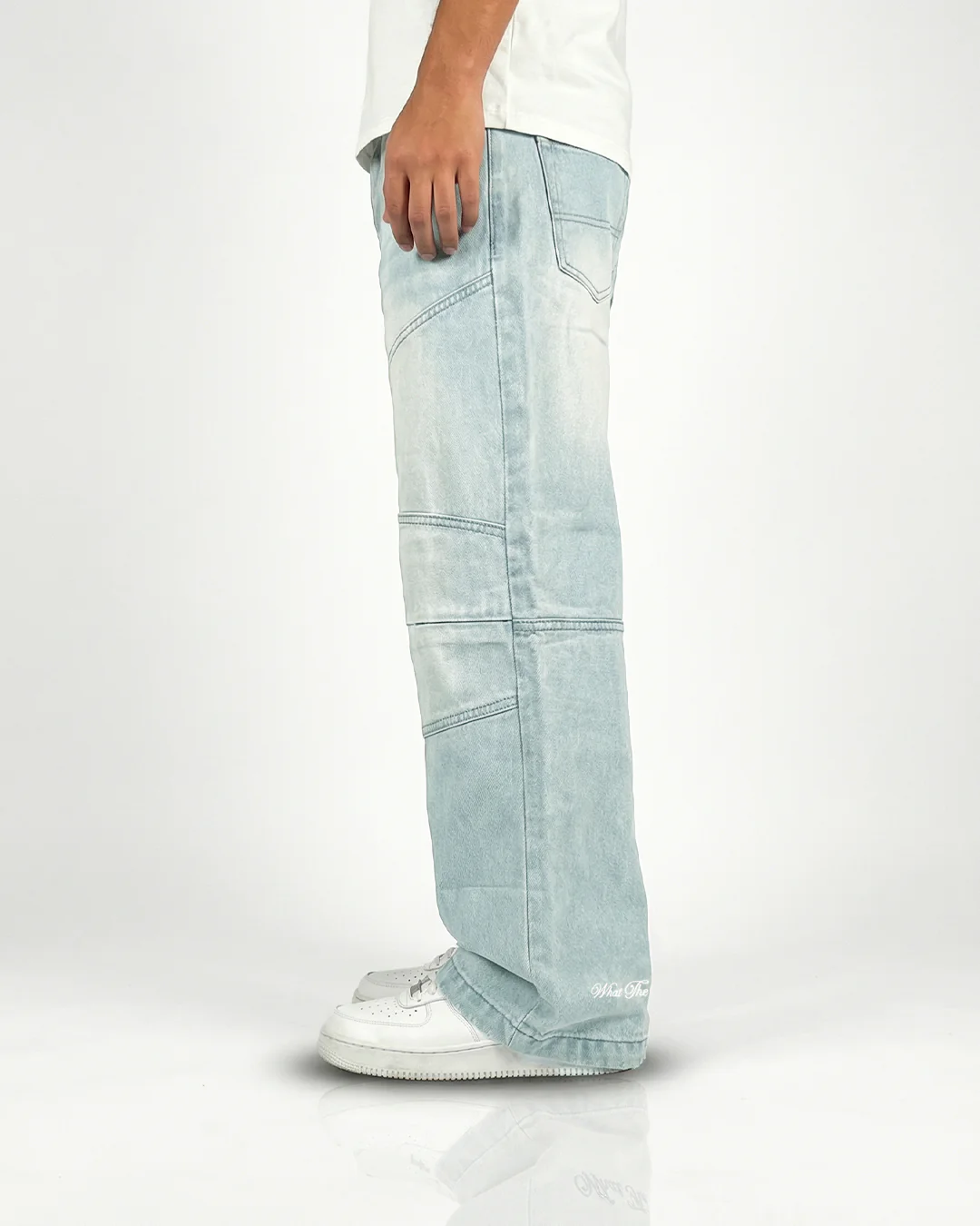 Horizon Blue Baggy Jeans - Image 3