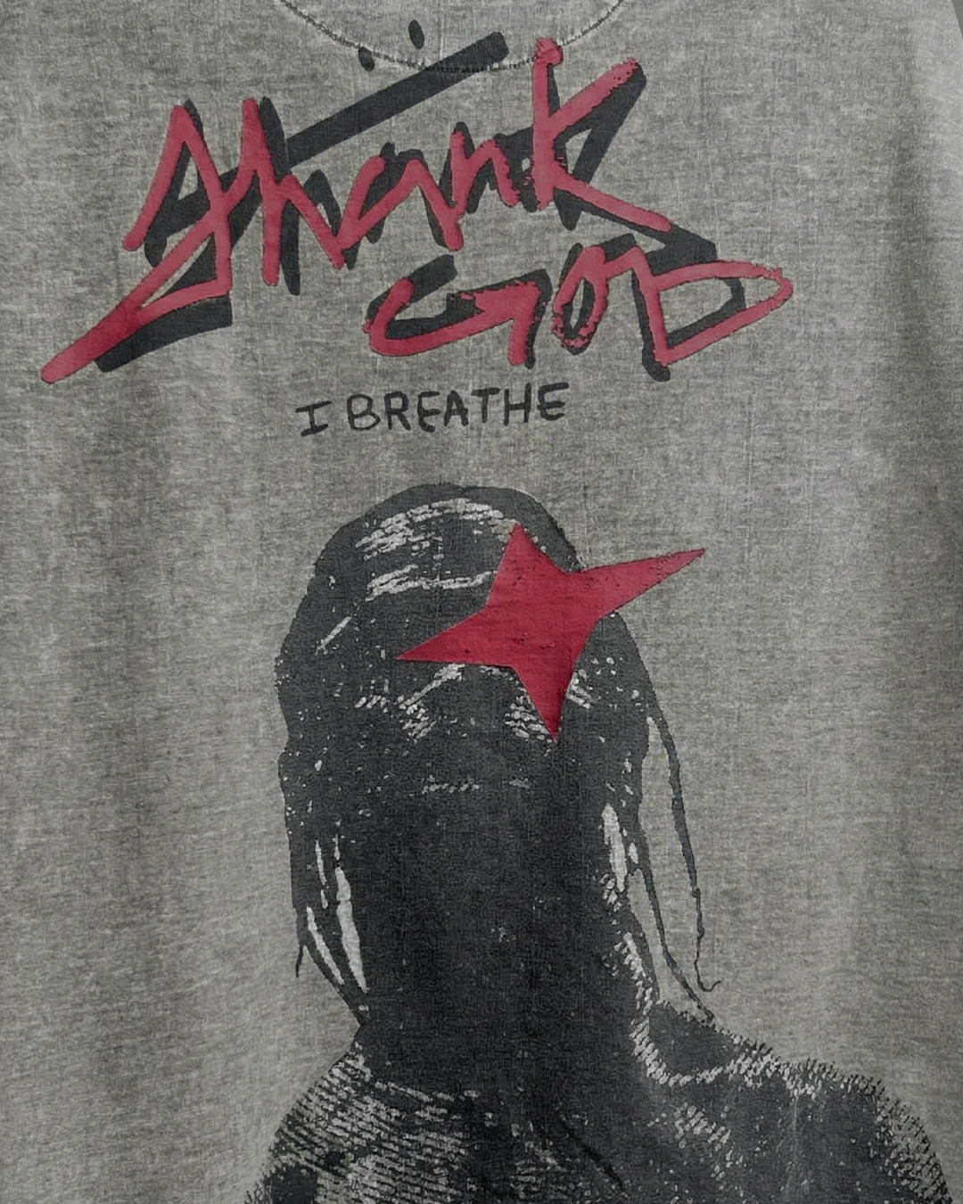 Maximus Travis Scott Acid Wash Boxy Fit T-shirt - Image 5