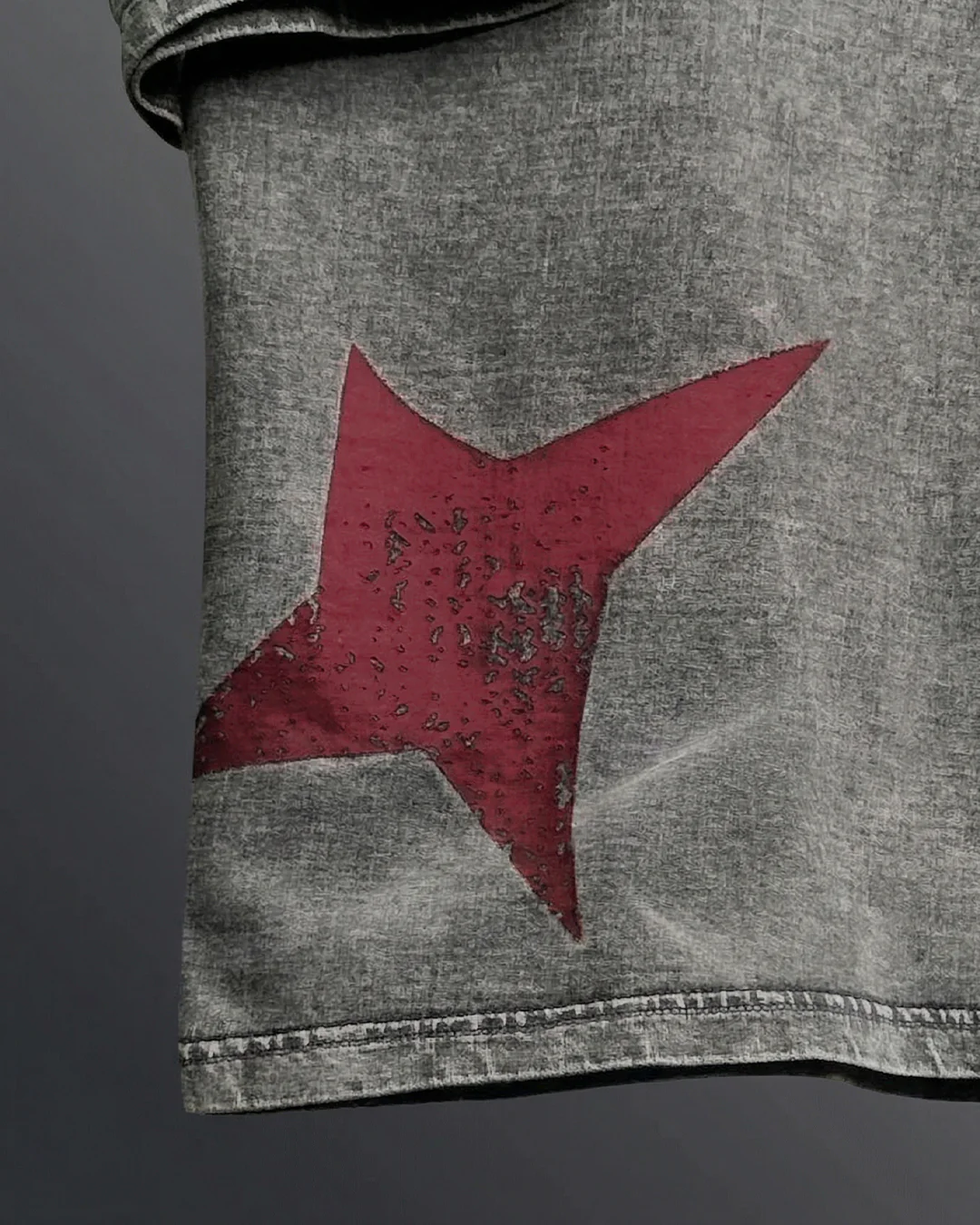 Maximus Travis Scott Acid Wash Boxy Fit T-shirt - Image 7