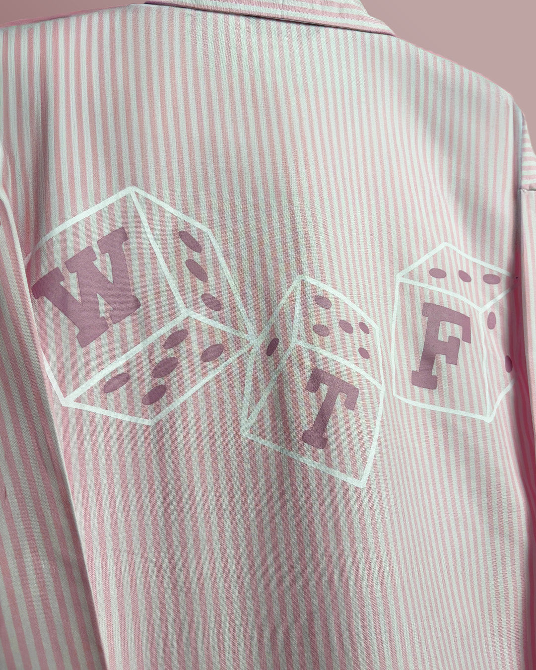 Rolling Pink Striped Shirt - Image 6