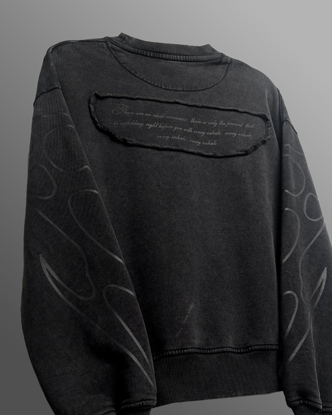 Wild Fire Acid Wash Sweatshirt - Image 3