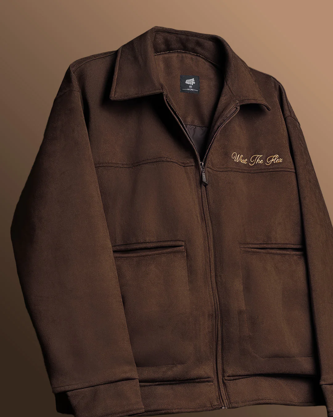 Wild Child Brown Suede Jacket - Image 3