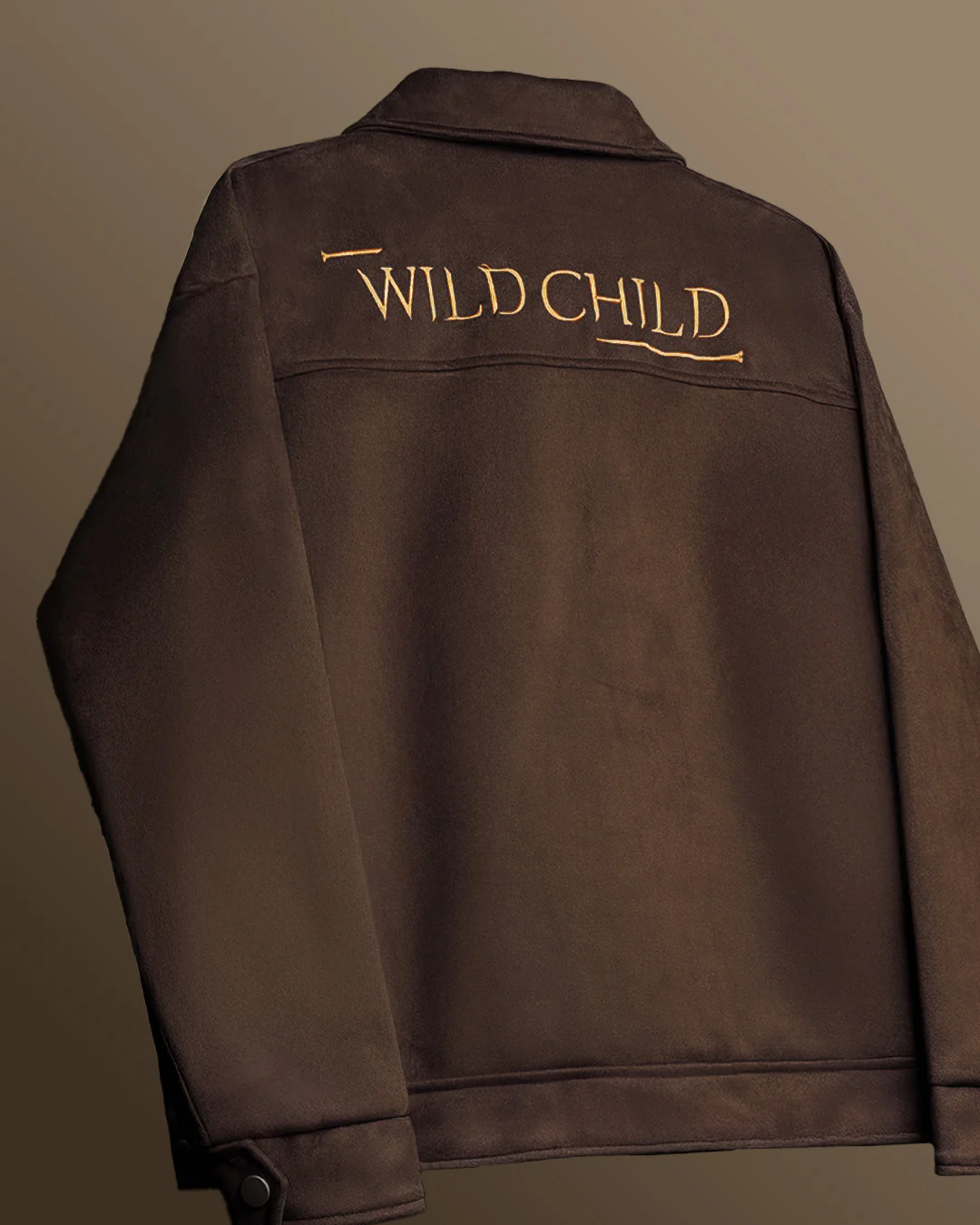Wild Child Brown Suede Jacket - Image 4